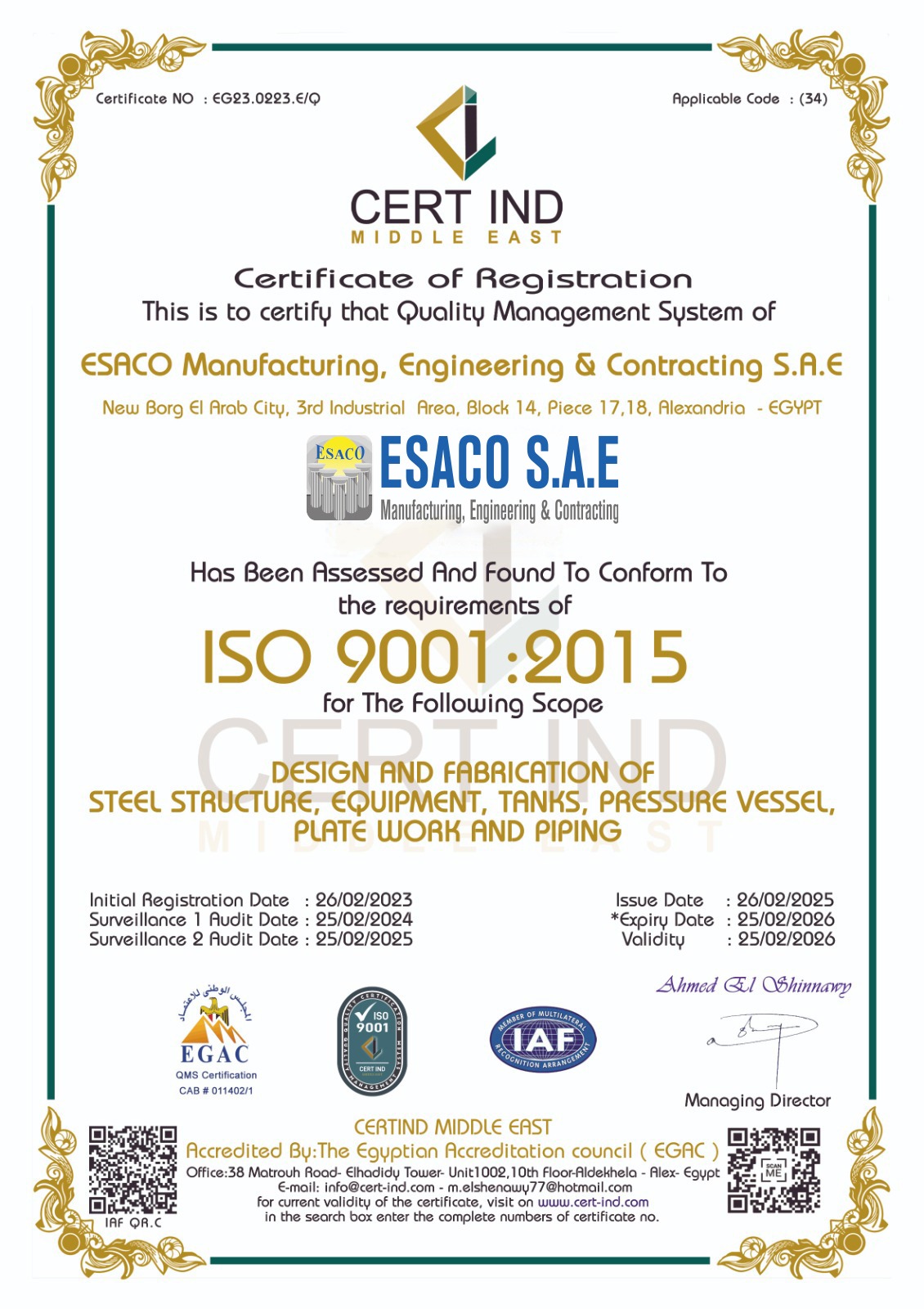 ISO 9001:2015